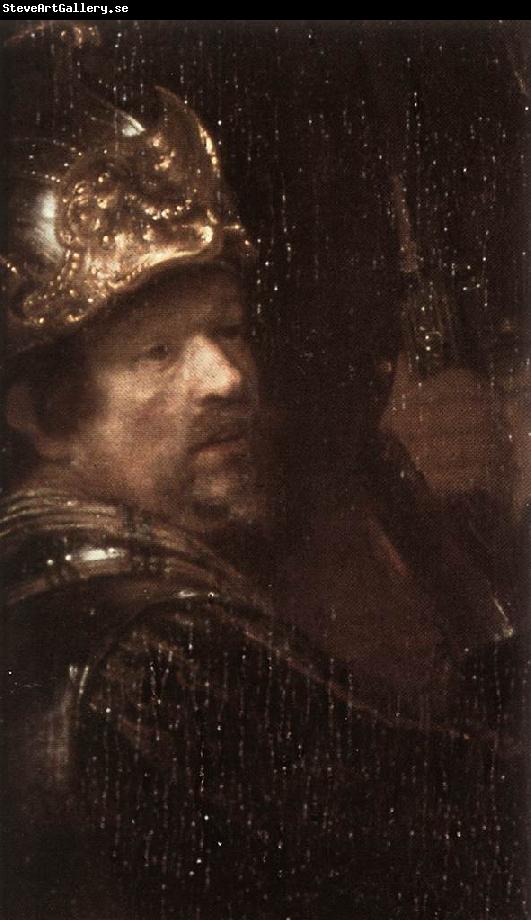 REMBRANDT Harmenszoon van Rijn The Nightwatch (detail)  HG